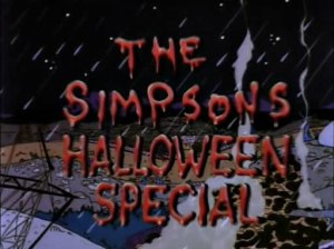 Opening title from the first Simpsons Halloween Special